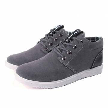 Mens lacer appartements toile sneakers occasionnels de la mode des chaussures de conduite